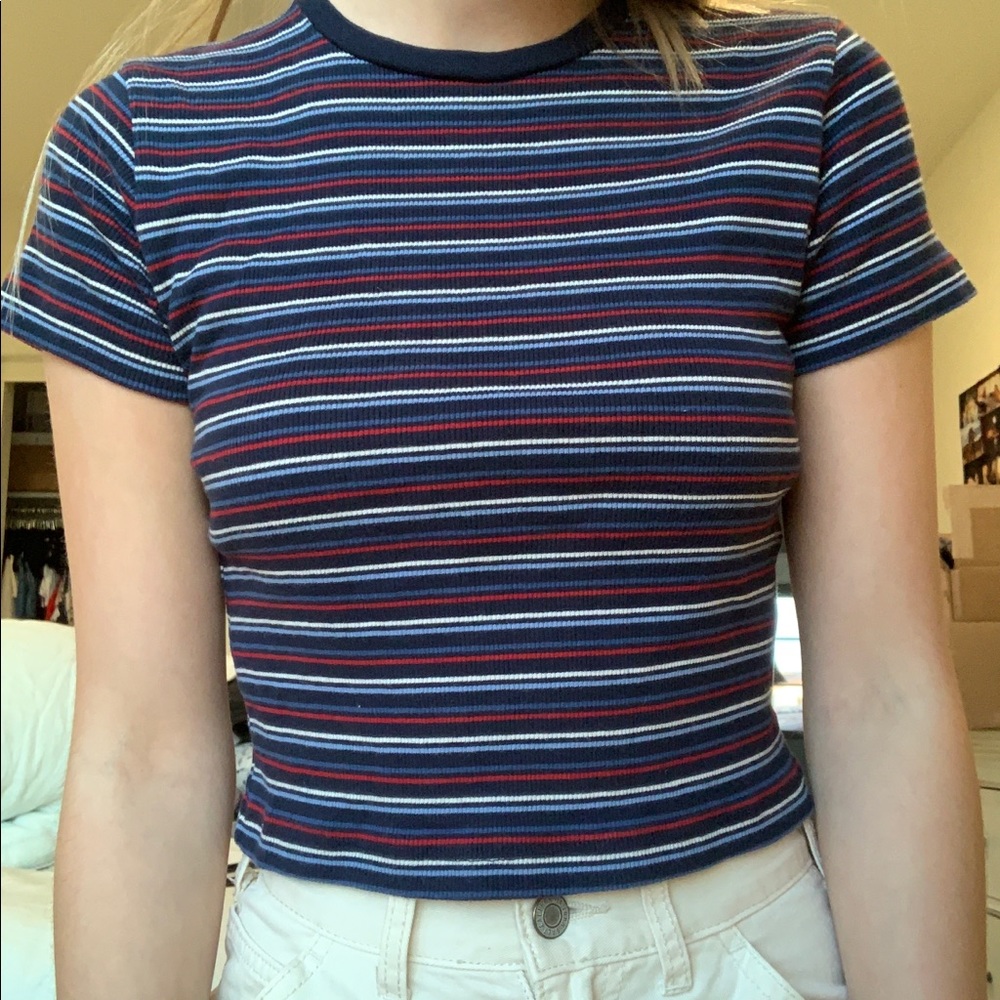 Brandy Striped Tee